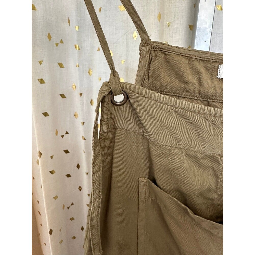 Billabong Wild Pursuit Adjustable Tie Front Straps Short Dungarees Romper M - Picture 6 of 11